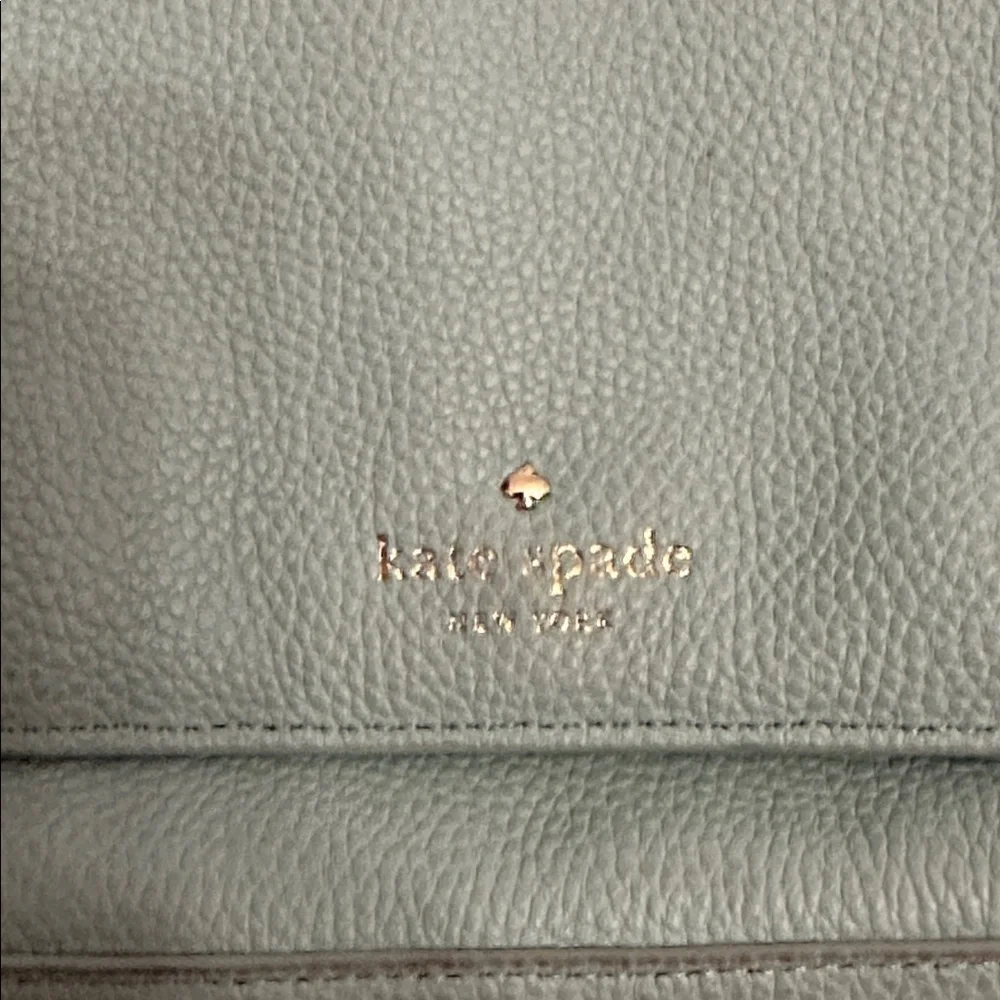 Kate Spade Penelope Orchard Crossbody Bag with Silver Hardware in Grace Blue